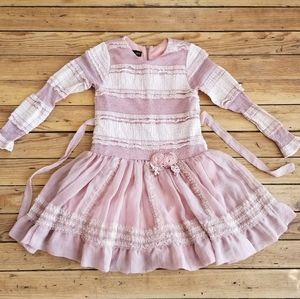 Girls pink dress